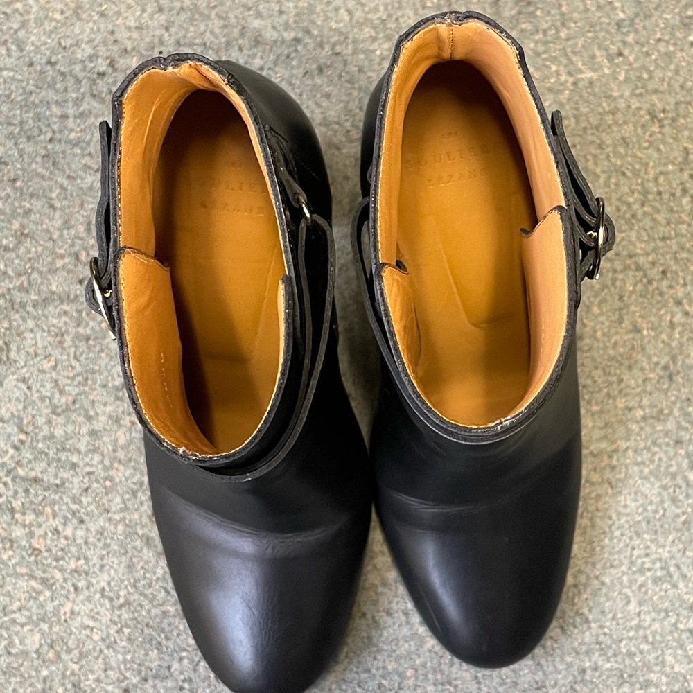 Sézane Black High Jonas Ankle Boots 6 - Picture 16 of 16